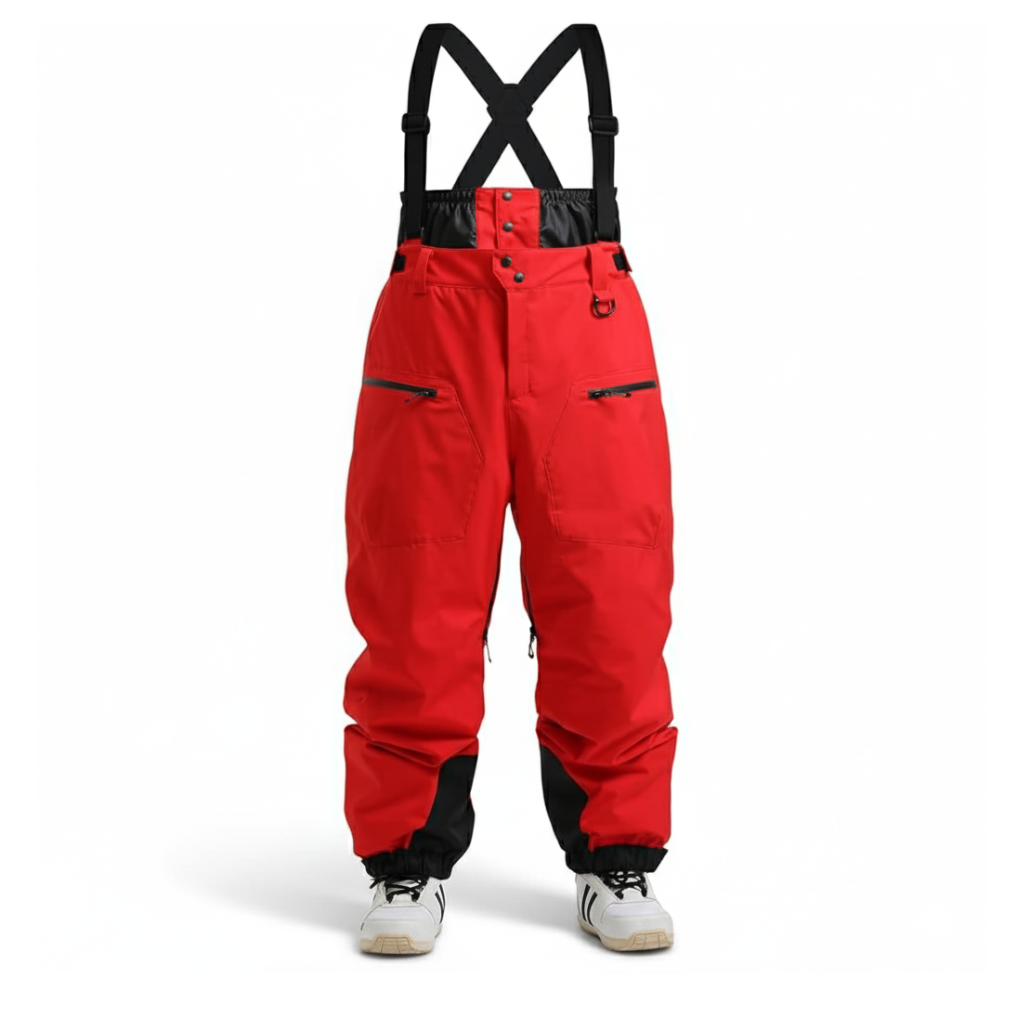 Men Women Baggy Ski Snowboard Insulated Waterproof And Windproof Warm Winter Pants