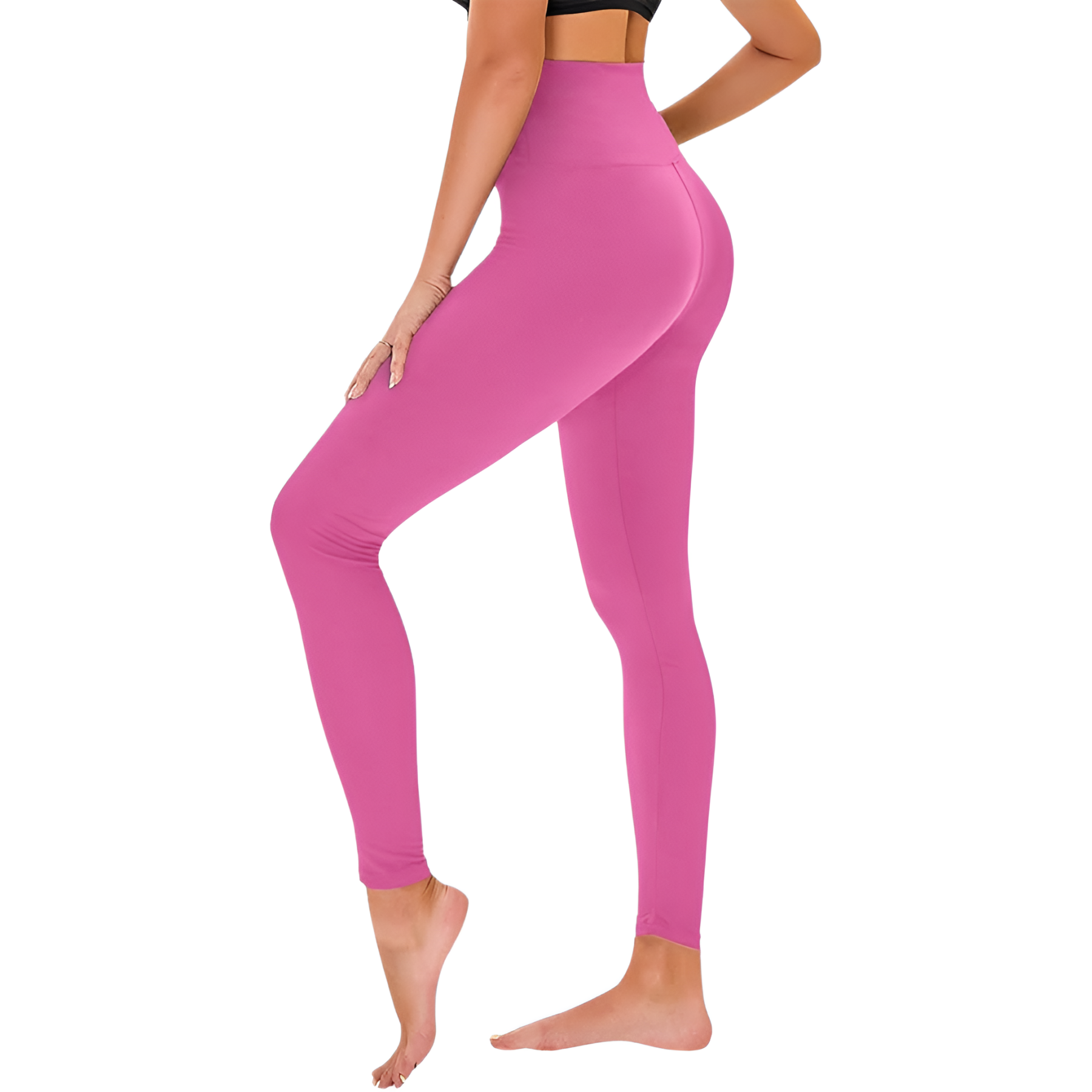 Stretchy Workout Leggings For Women With Pockets