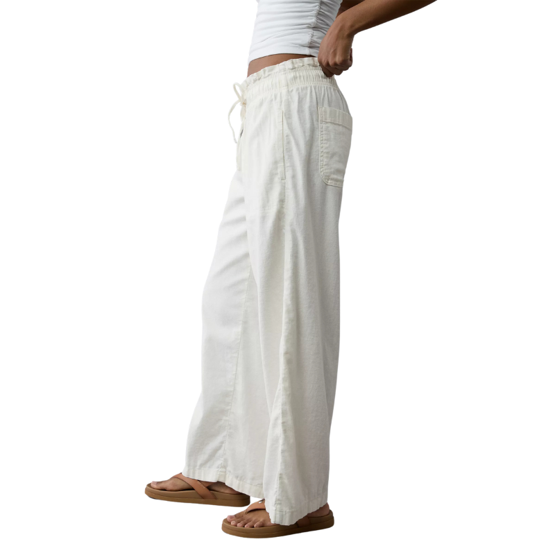 Dreamy Drape Linen Blend Pull On Pant-My Comfy Pant