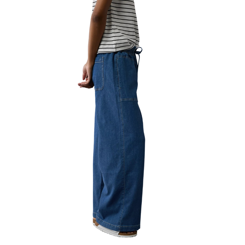 Dreamy Drape Linen Blend Pull On Pant-My Comfy Pant