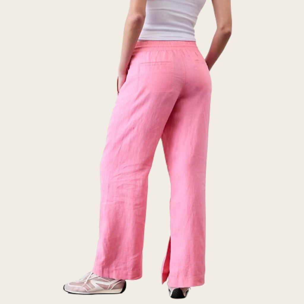 Retreat Linen High Rise Pant-My Comfy Pant
