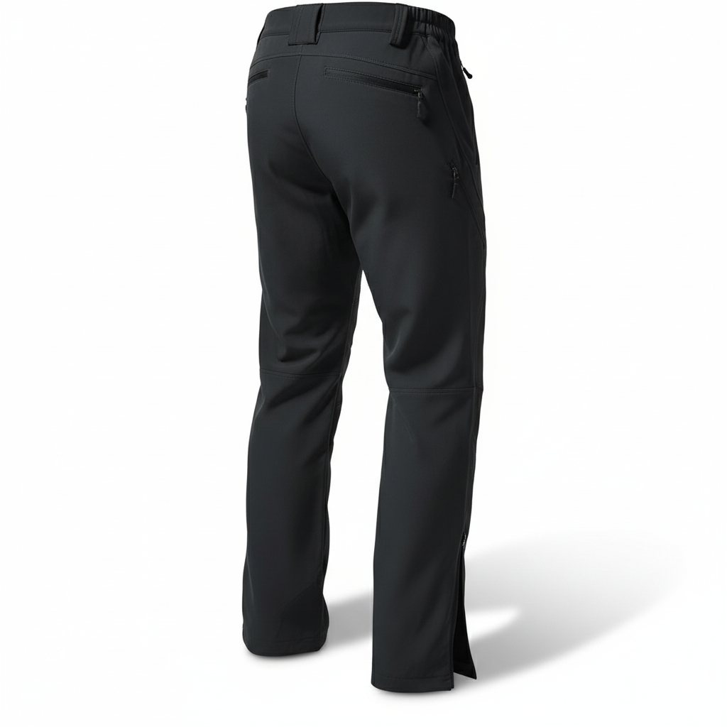 Men Fleece Lined Waterproof Snow PantsFleece Lined Waterproof Snow Pants For Men - Image 5