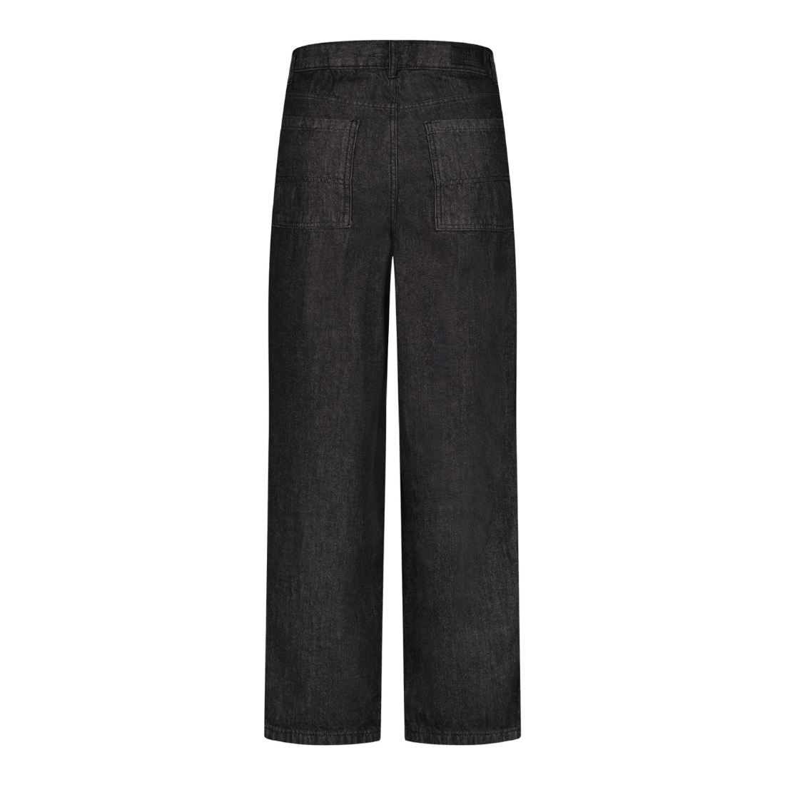 Baggy Denim Zip Fly Pocket Pants