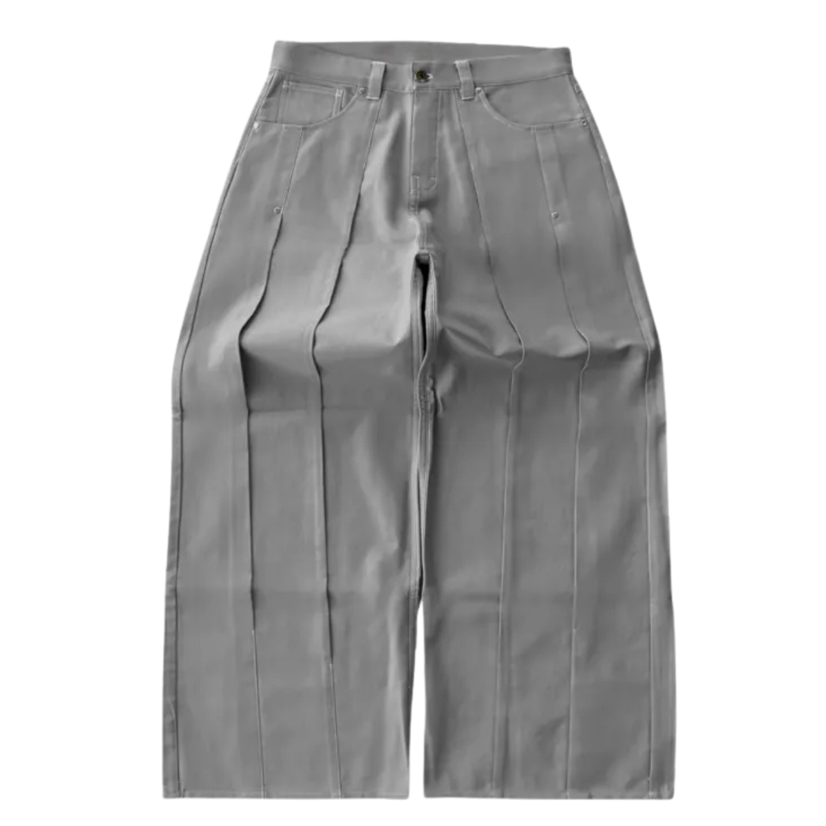 Tailored Pleated Wide Silhouette Trousers