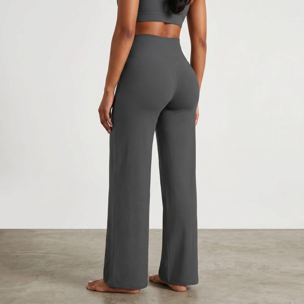 Structured Athletic Wide Sweep Yoga Pants