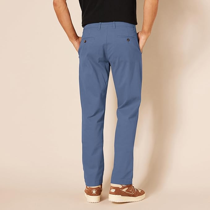 Men's Athletic-Fit Chino PantsAthletic Fit Chino Twill Pants For Men - Image 15