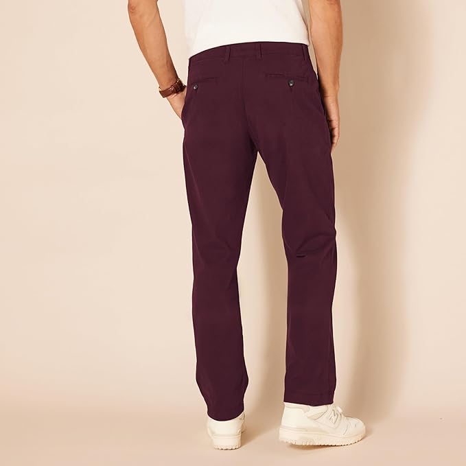 Men's Athletic-Fit Chino PantsAthletic Fit Chino Twill Pants For Men - Image 29