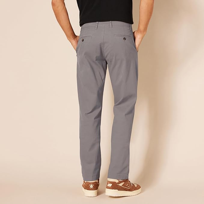 Men's Athletic-Fit Chino PantsAthletic Fit Chino Twill Pants For Men - Image 33