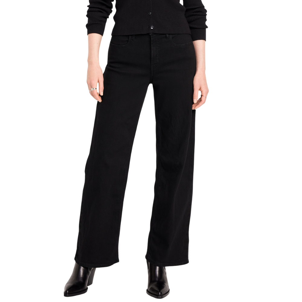 High Rise Wide Jeans