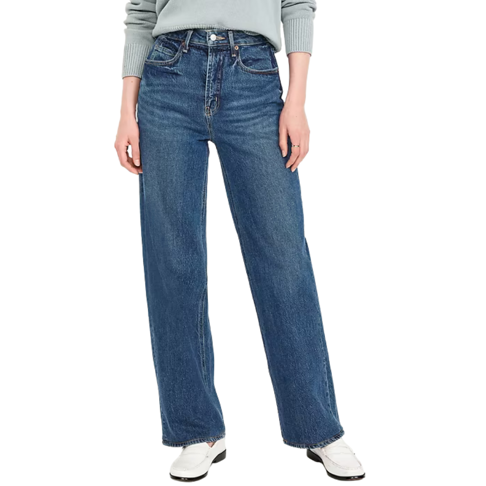 Extra High Rise Wide Leg Jeans