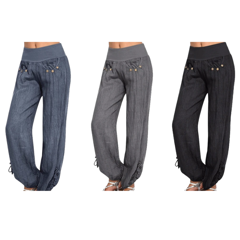 High Waist Comfy Drawstring Pants-My Comfy PantHigh Waist Comfy Drawstring Pants - Image 7