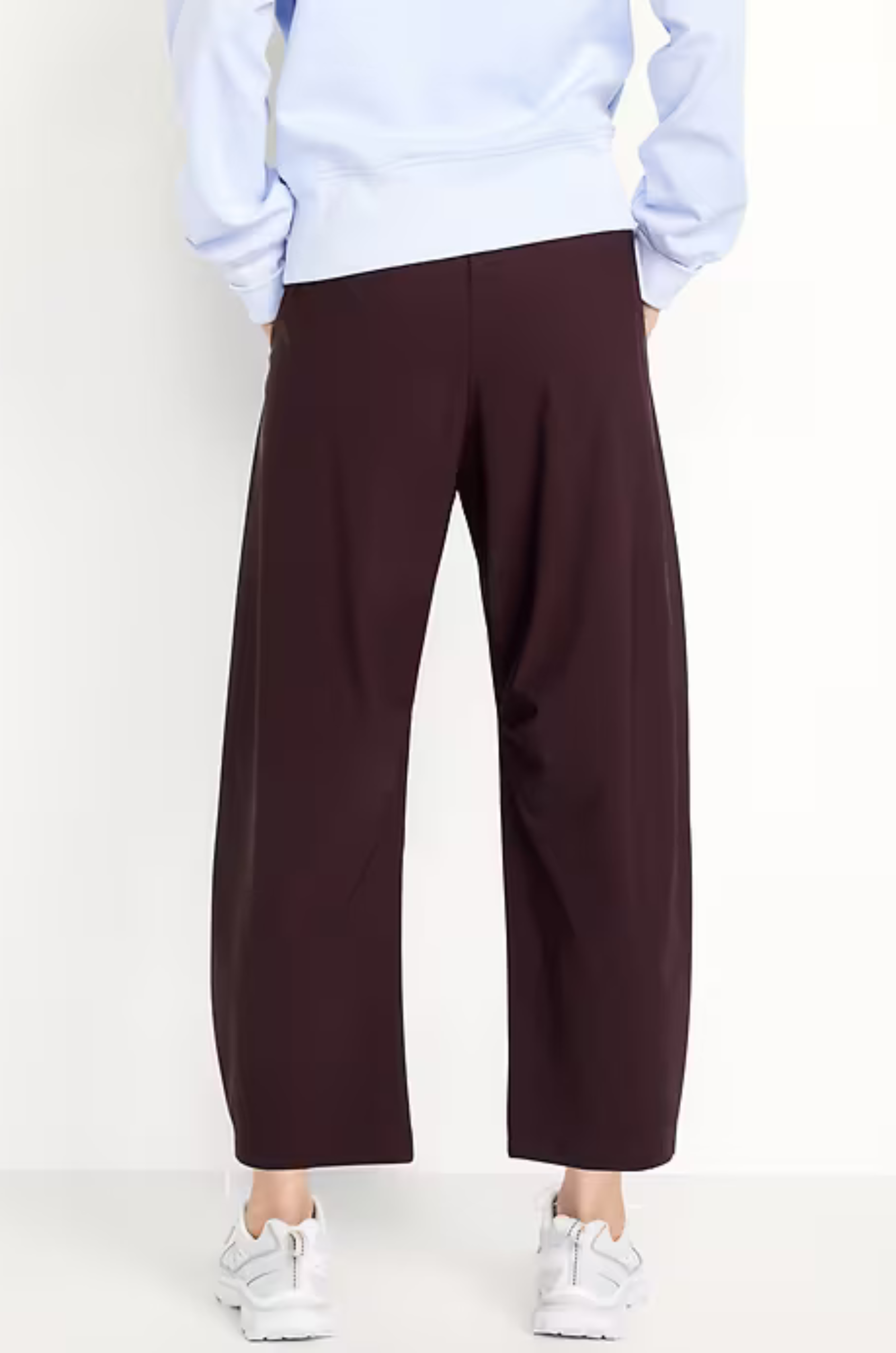 High-Waisted SleekTech Barrel Ankle Pants-My Comfy Pant