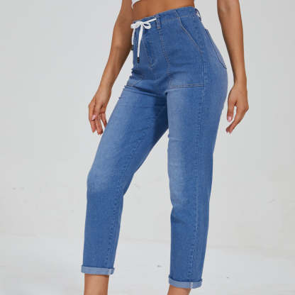 Comfy Pull On Denim Joggers-My Comfy Pant