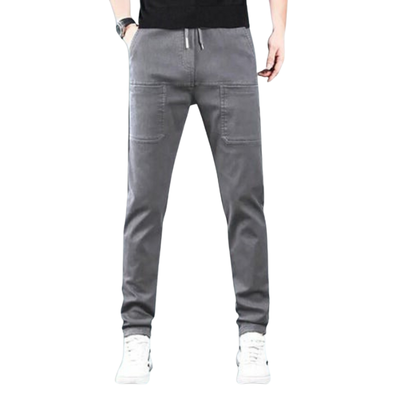 Stretch Cargo Pants With Six Pockets And Quick Dry Fabric