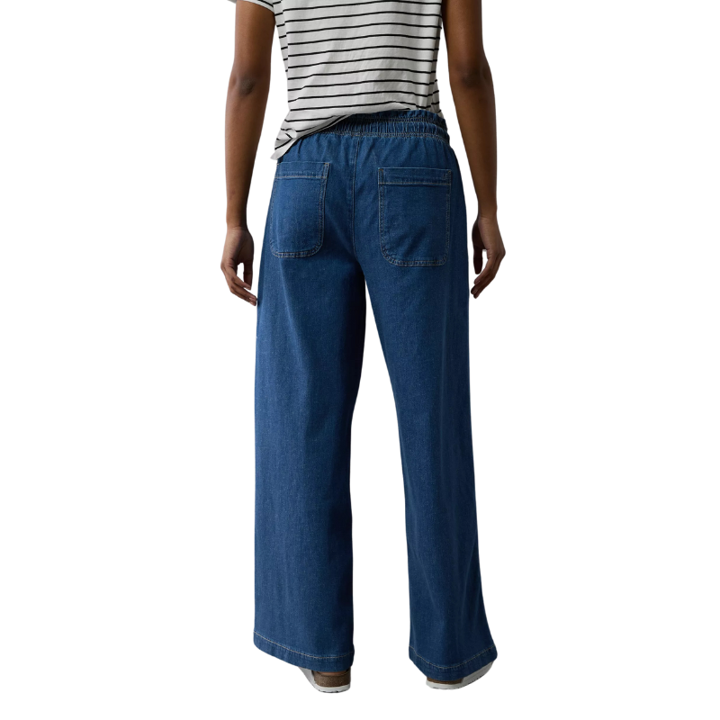 Dreamy Drape Linen Blend Pull On Pant-My Comfy Pant