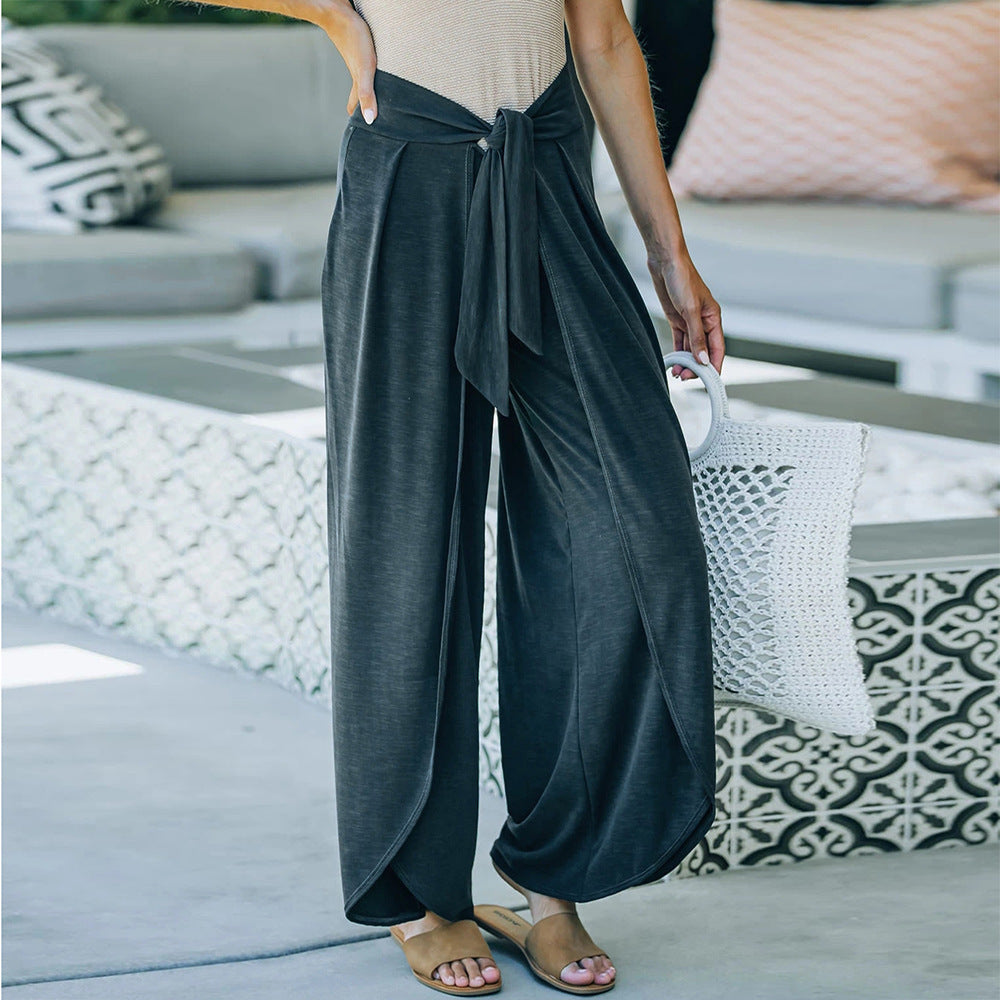 Women's Casual Belted Trousers-My Comfy Pant