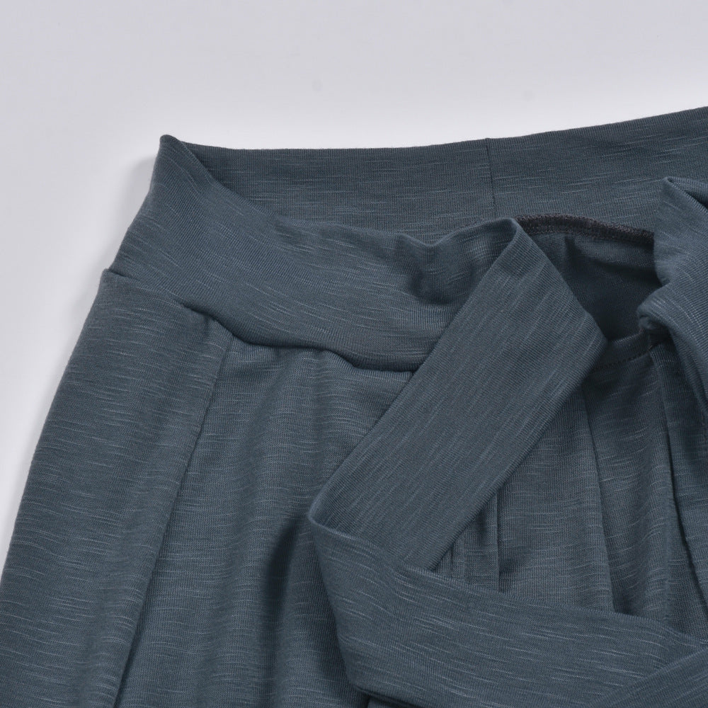 Women's Casual Belted Trousers-My Comfy PantWomen's Casual Belted Trousers - Image 15