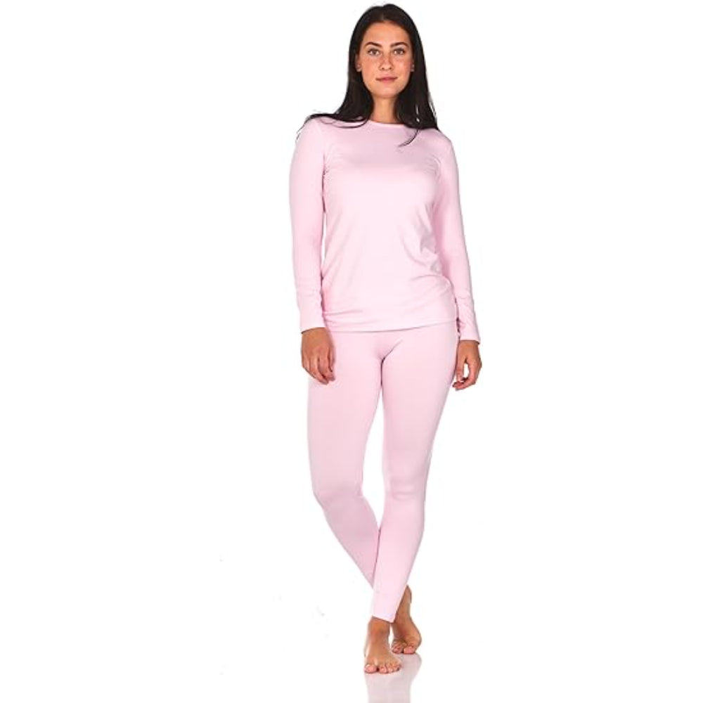 Long Sleeve Base Layer Set With Stretchable Leggings-My Comfy Pant