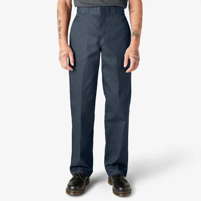 Classic Regular Fit Casual Work Pants For Men