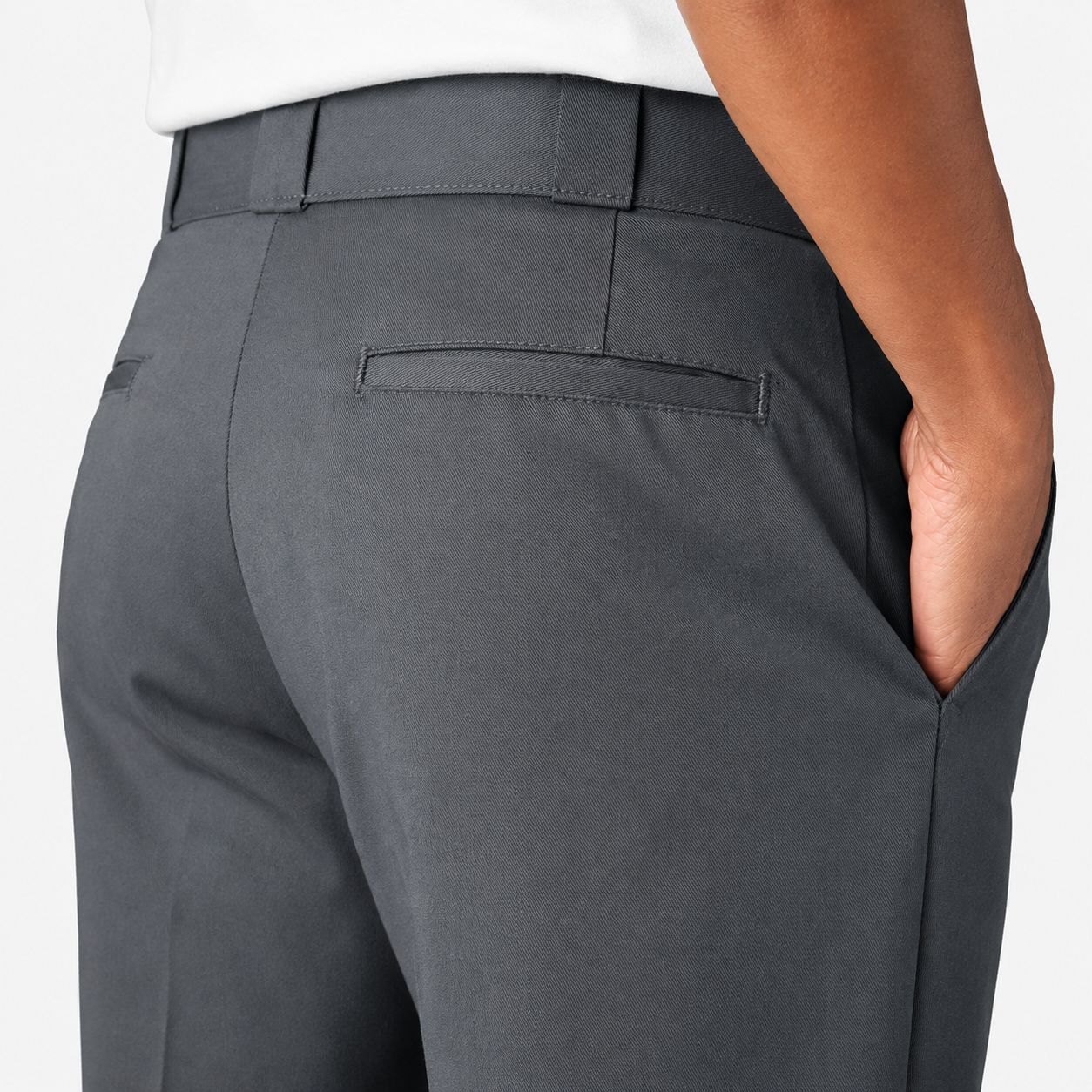 Classic Regular Fit Casual Work Pants For Men