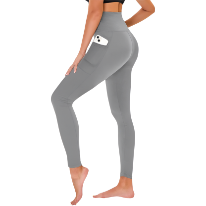 Stretchy Workout Leggings For Women With Pockets