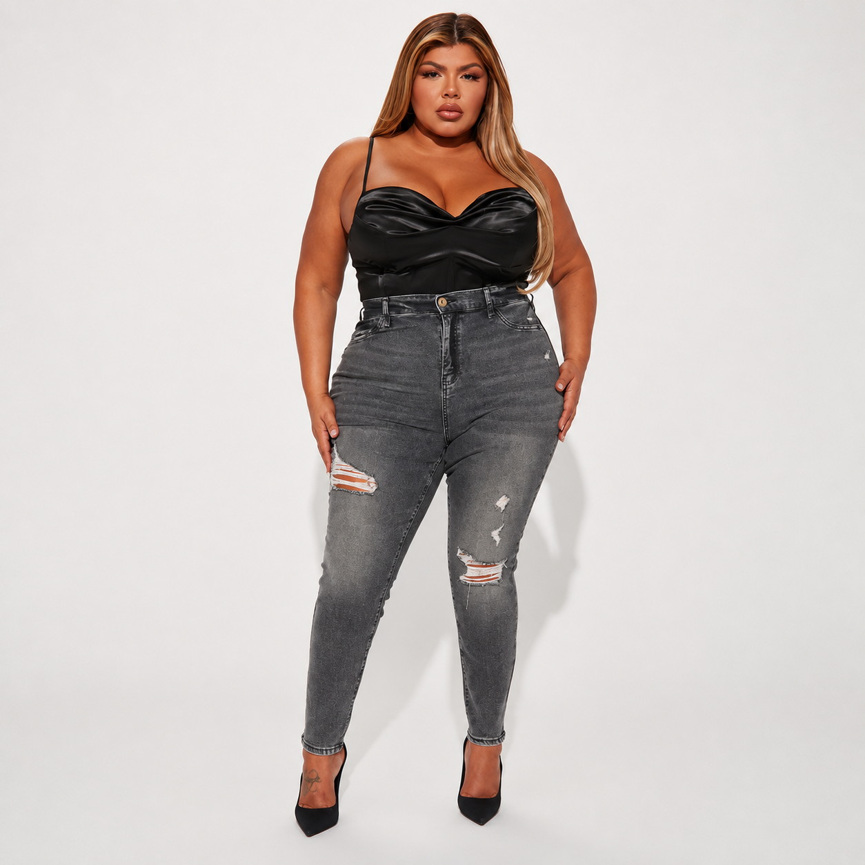  High Stretch Skinny Jeans For Women