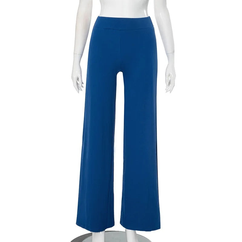 Star Printed Wide Length Lounge Joggers-My Comfy Pant