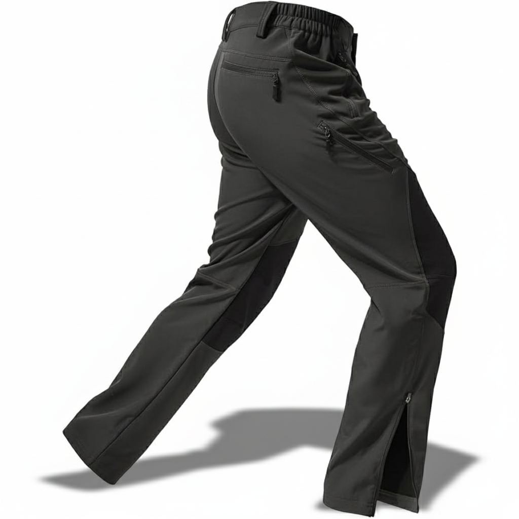 Men Fleece Lined Waterproof Snow Pants