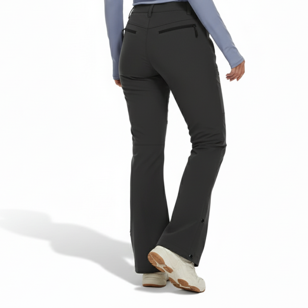 Waterproof Fleece Lined Ski Pants for Women