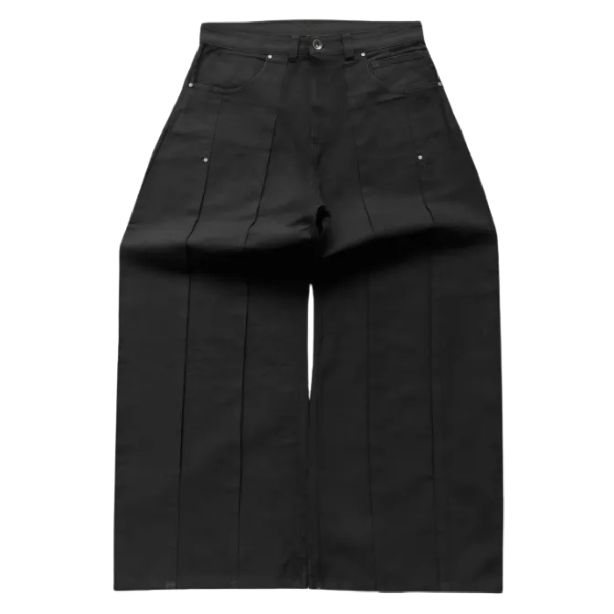 Tailored Pleated Wide Silhouette TrousersTailored Pleated Wide Silhouette Trousers - Image 4