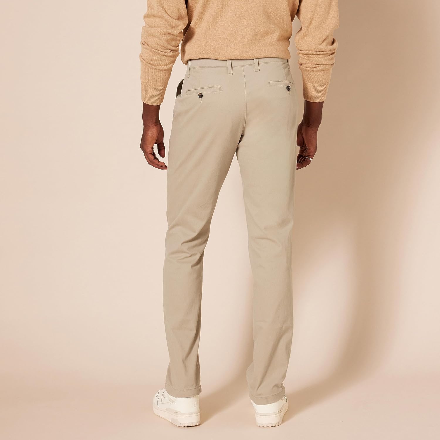 Classic Fit Casual Stretch Chino PantsClassic Fit Casual Stretch Chino Pants - Image 3