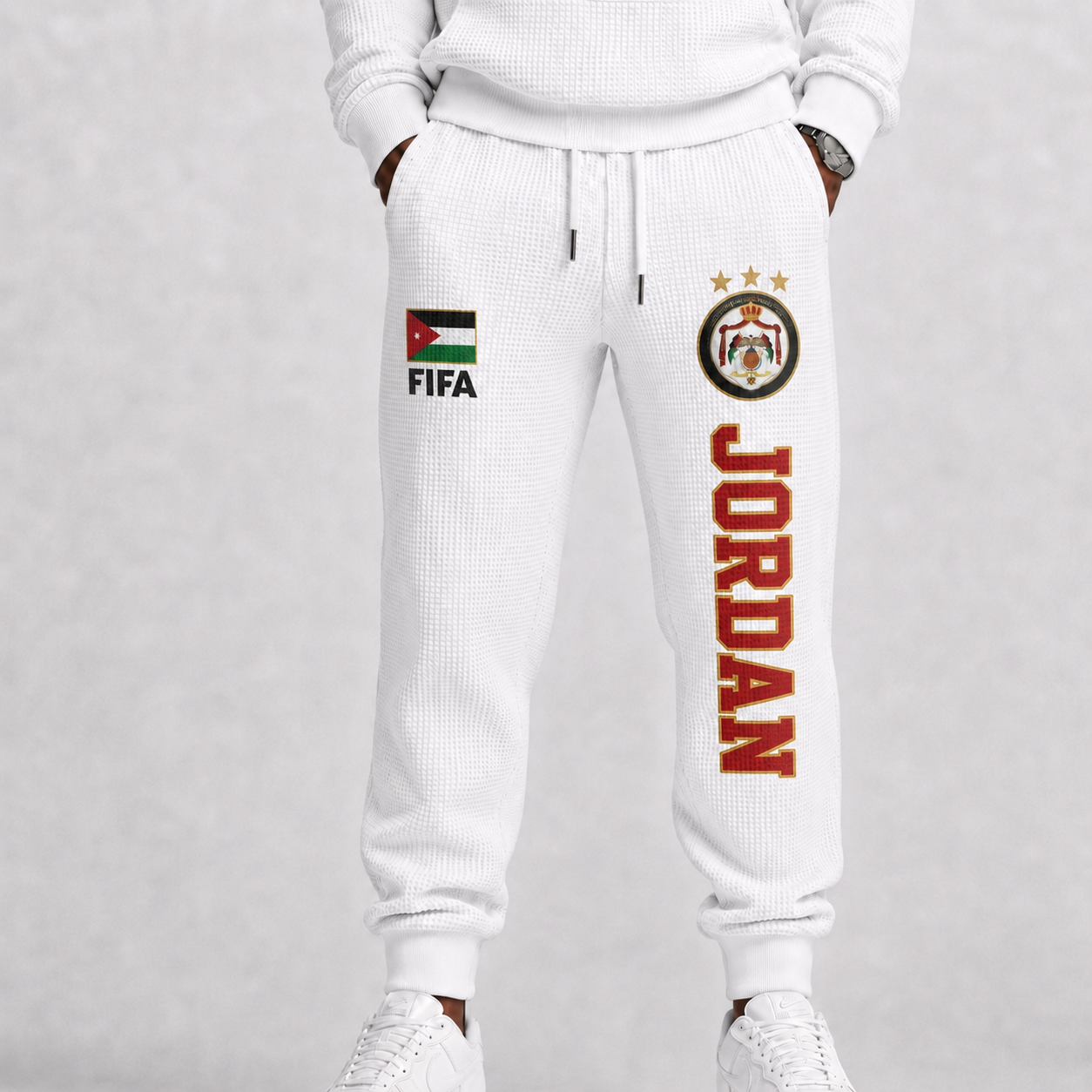 FIFA 2026 Jordan Printed Waffle Football Fan Pants