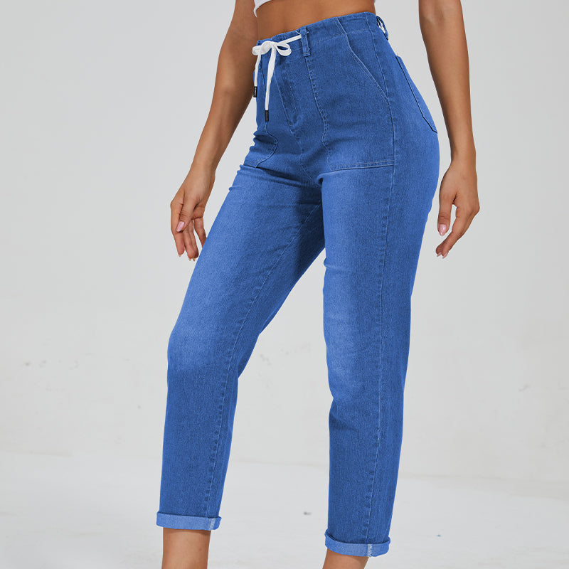 Comfy Pull On Denim Joggers-My Comfy Pant