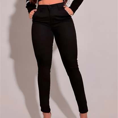 Two Pack High Waist Sculpting Jeans With Curve Enhancing Fit-My Comfy Pant