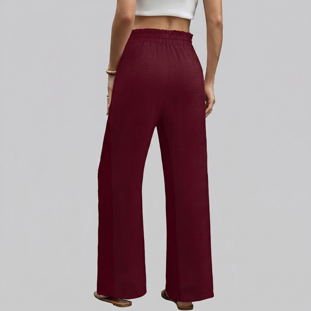 Casual Loose Fit Wide Palazzo Pants For Women