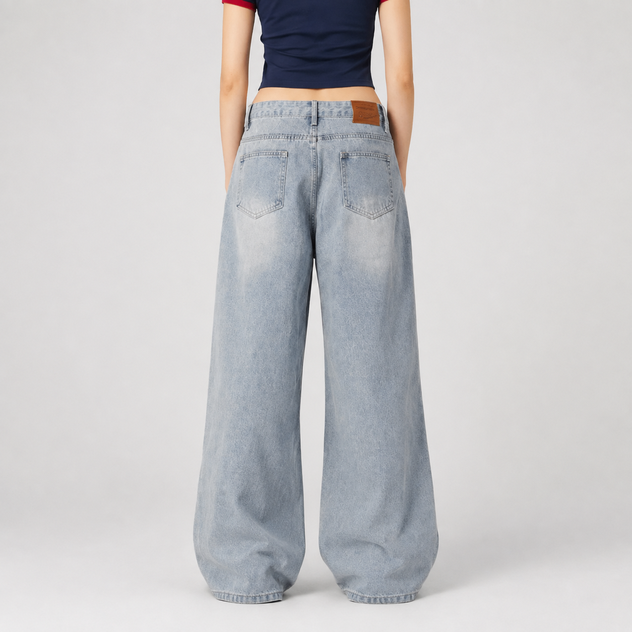 Casual Baggy Daily Wear Straight Jeans For Men