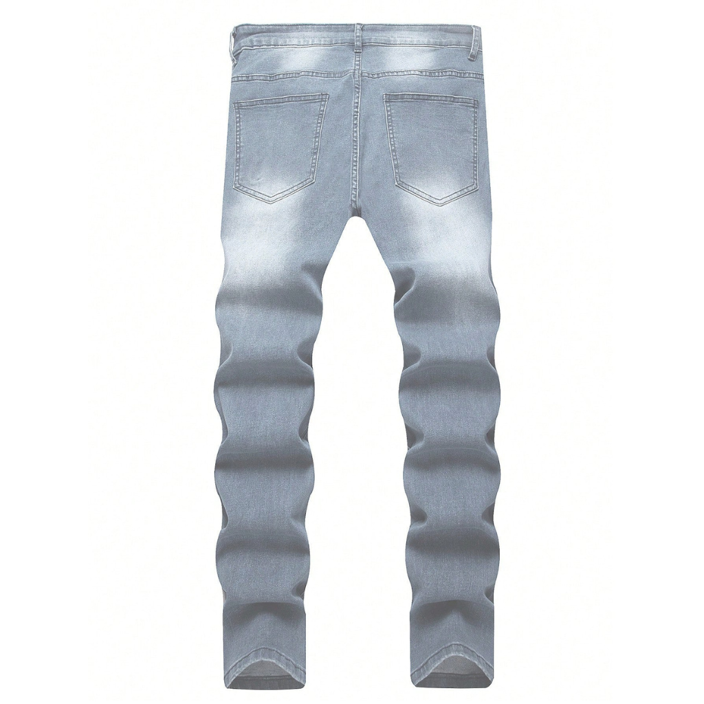 Casual Summer Streetwear Denim Jeans For Men