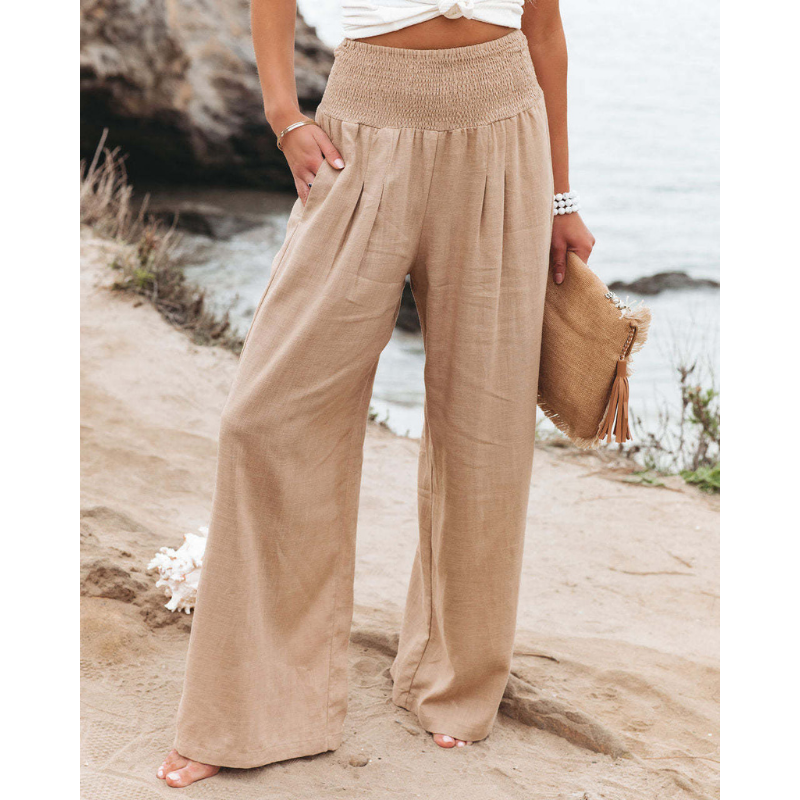 Casual Wide Legged Slacks Women-My Comfy Pant