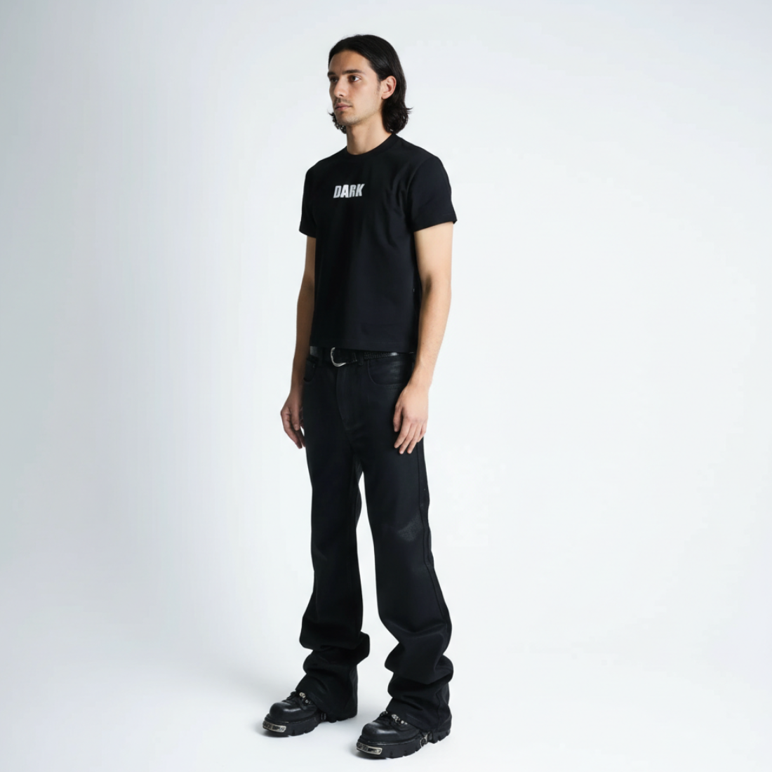 Waxed Denim Heavyweight Button Closure JeansWaxed Denim Heavyweight Button Closure Jeans - Image 3