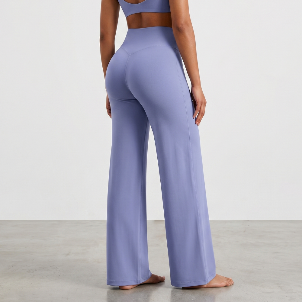 Structured Athletic Wide Sweep Yoga Pants