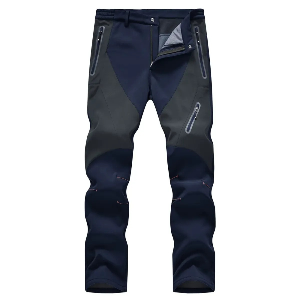 Zipper Pockets Climbing Thermal Jogger Trousers Thermal Lined Jogger pants men