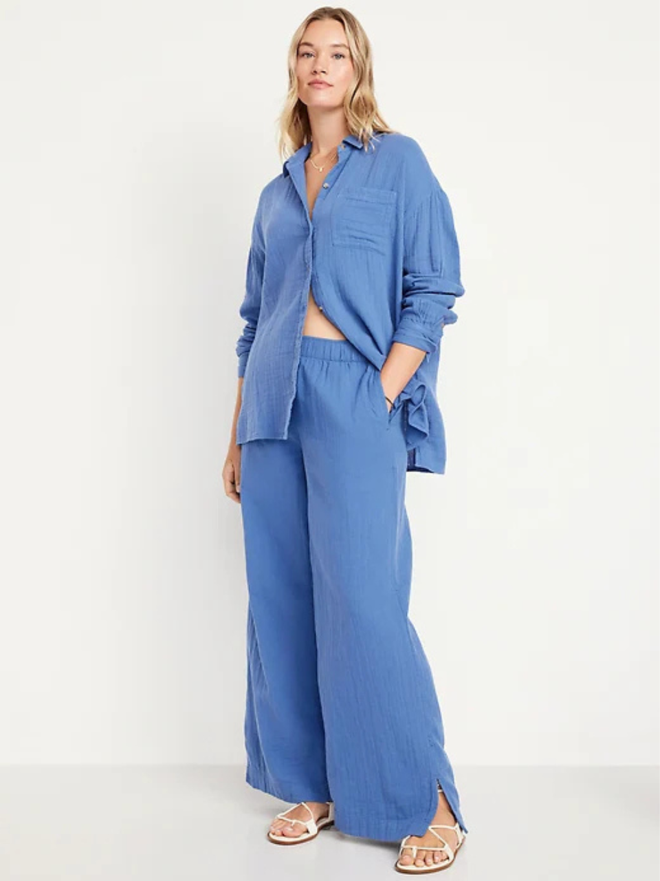 Casual Wide Length Pants For Summer