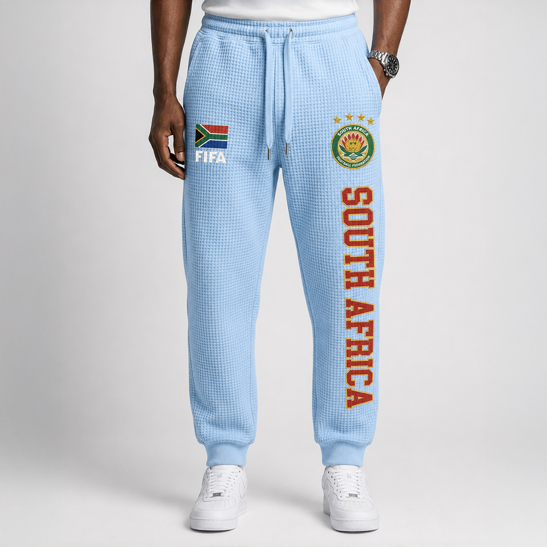 FIFA 2026 South Africa Printed Waffle Football Fan Pants