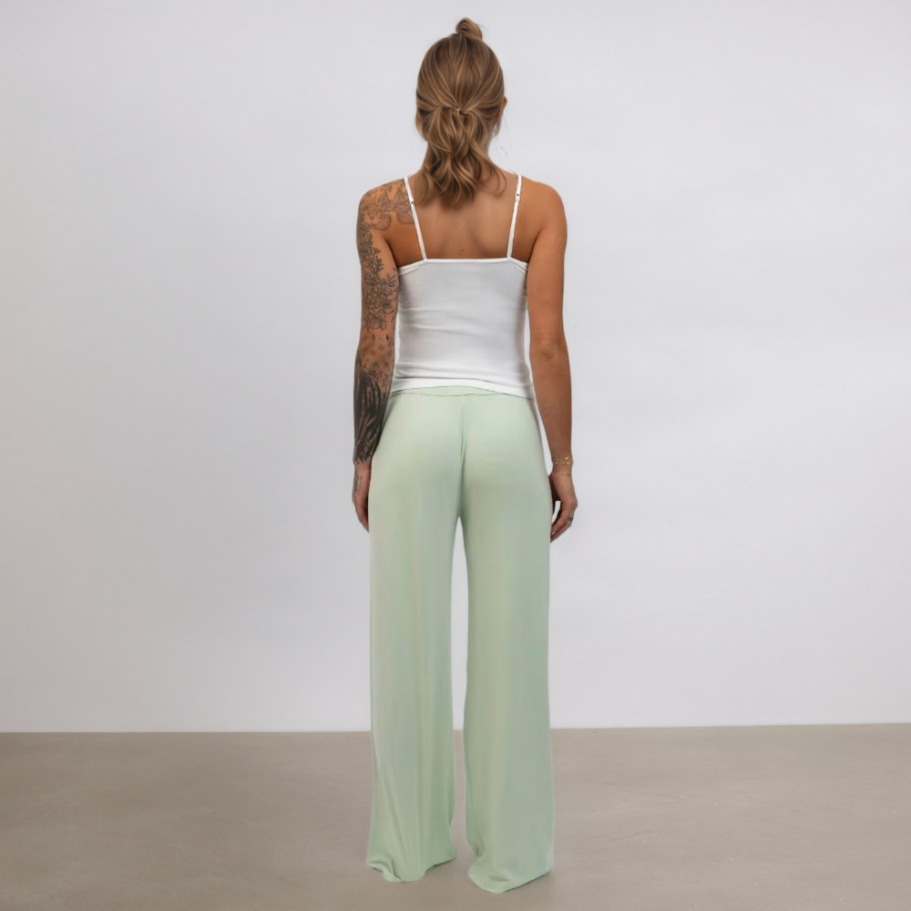 Loungewear Straight Leg Fit Cloud PantsLoungewear Straight Fit Cloud Pants - Image 5