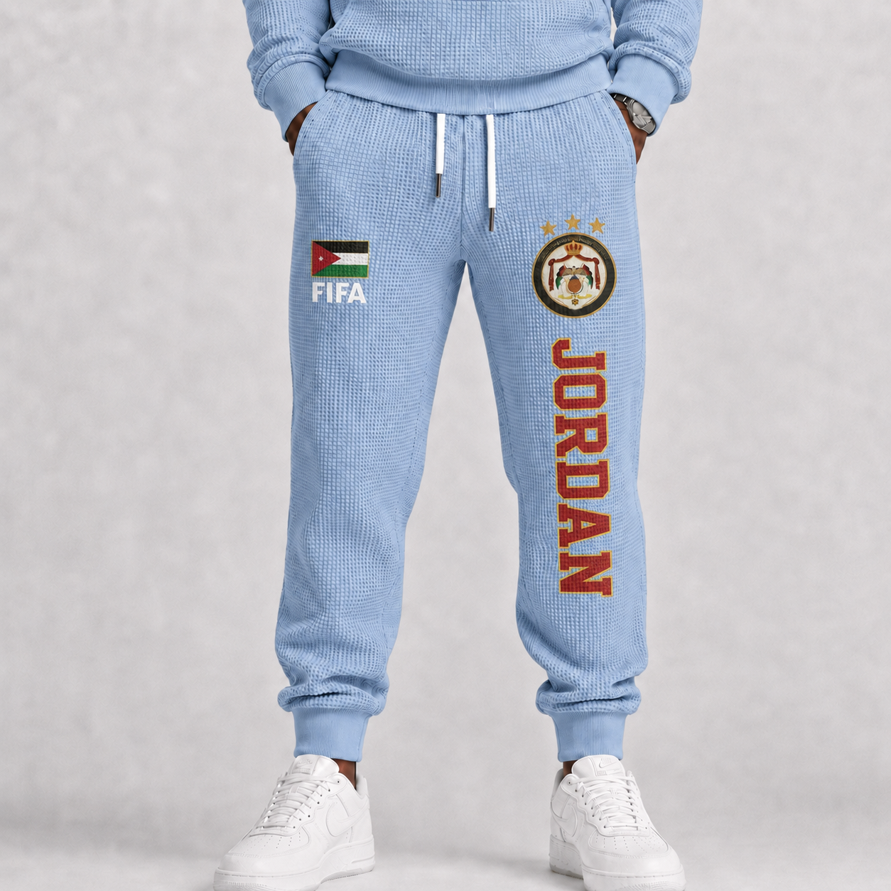 FIFA 2026 Jordan Printed Waffle Football Fan Pants
