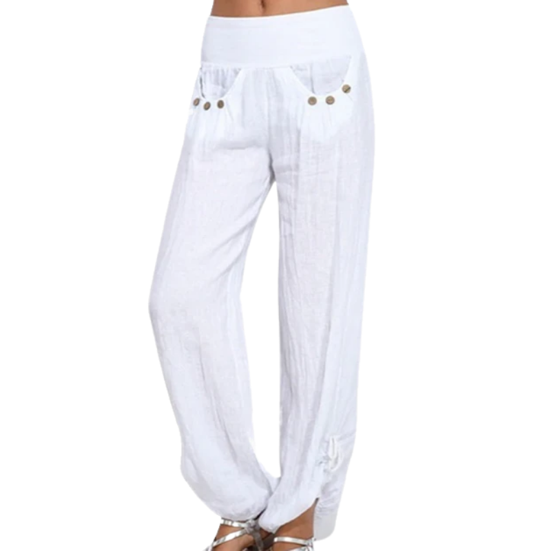 High Waist Comfy Drawstring Pants-My Comfy PantHigh Waist Comfy Drawstring Pants - Image 3