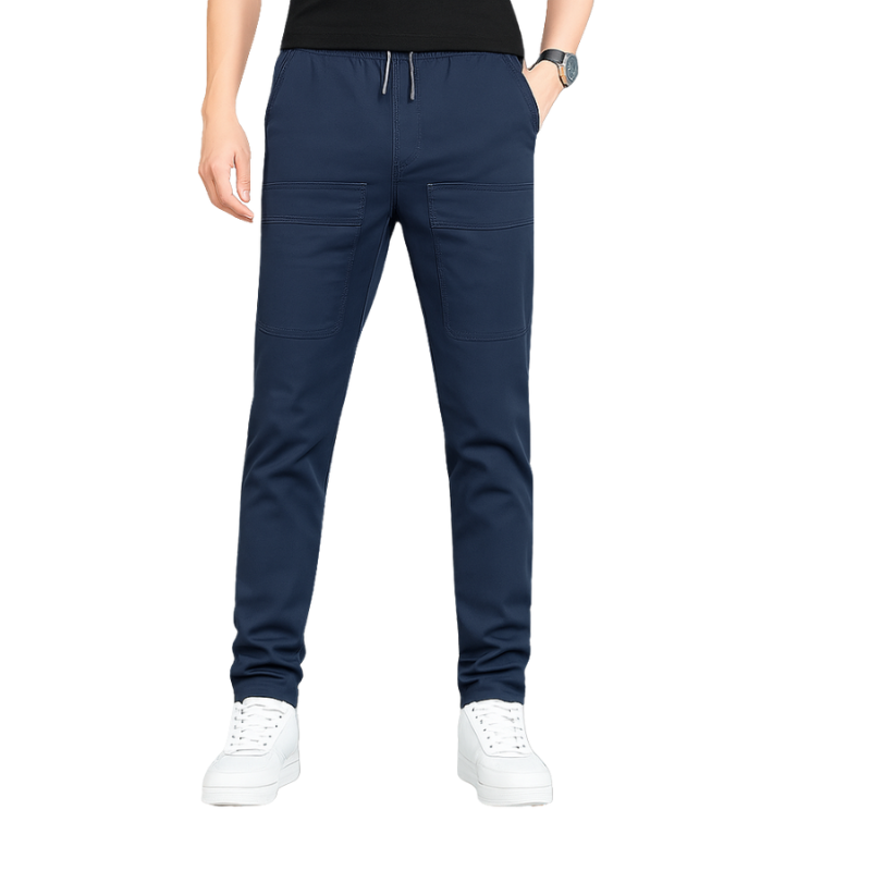 Stretch Cargo Pants With Six Pockets And Quick Dry Fabric-My Comfy Pant