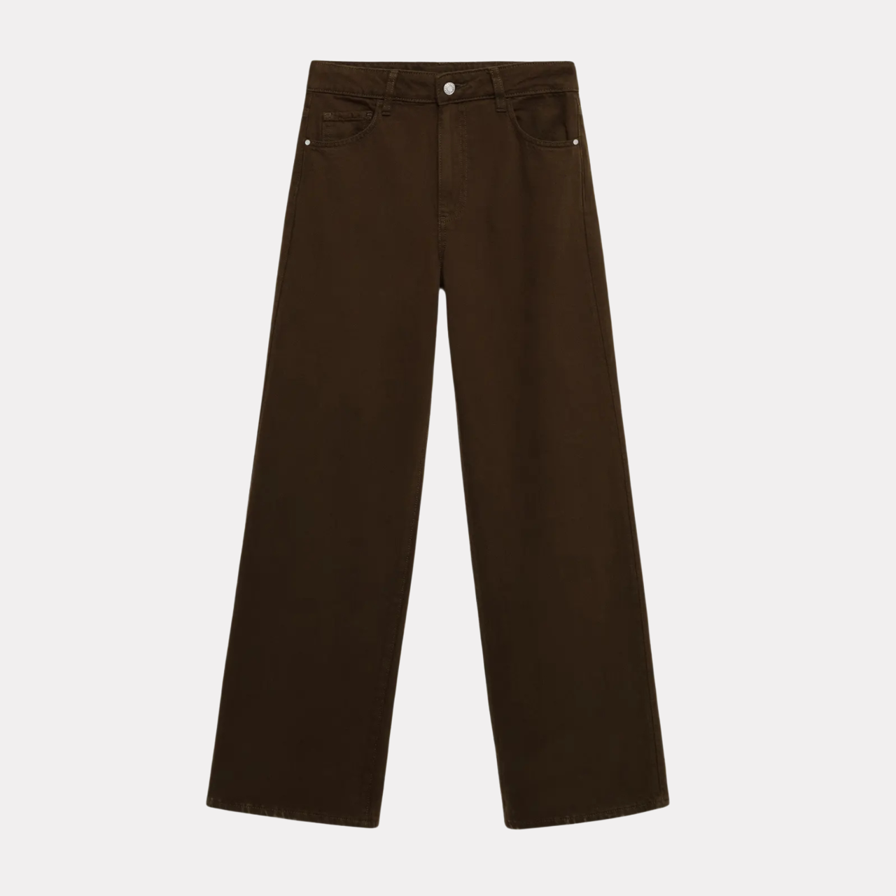 High Rise Wide Fit Stretchy Jeans With Multi Pockets For Women