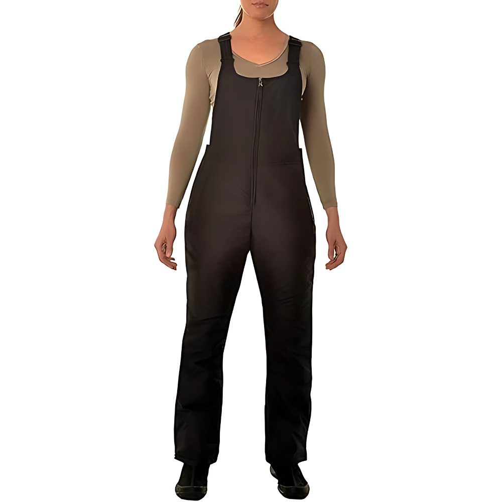 Insulated Bib Overalls With Pockets For Cold Weather-My Comfy Pant
