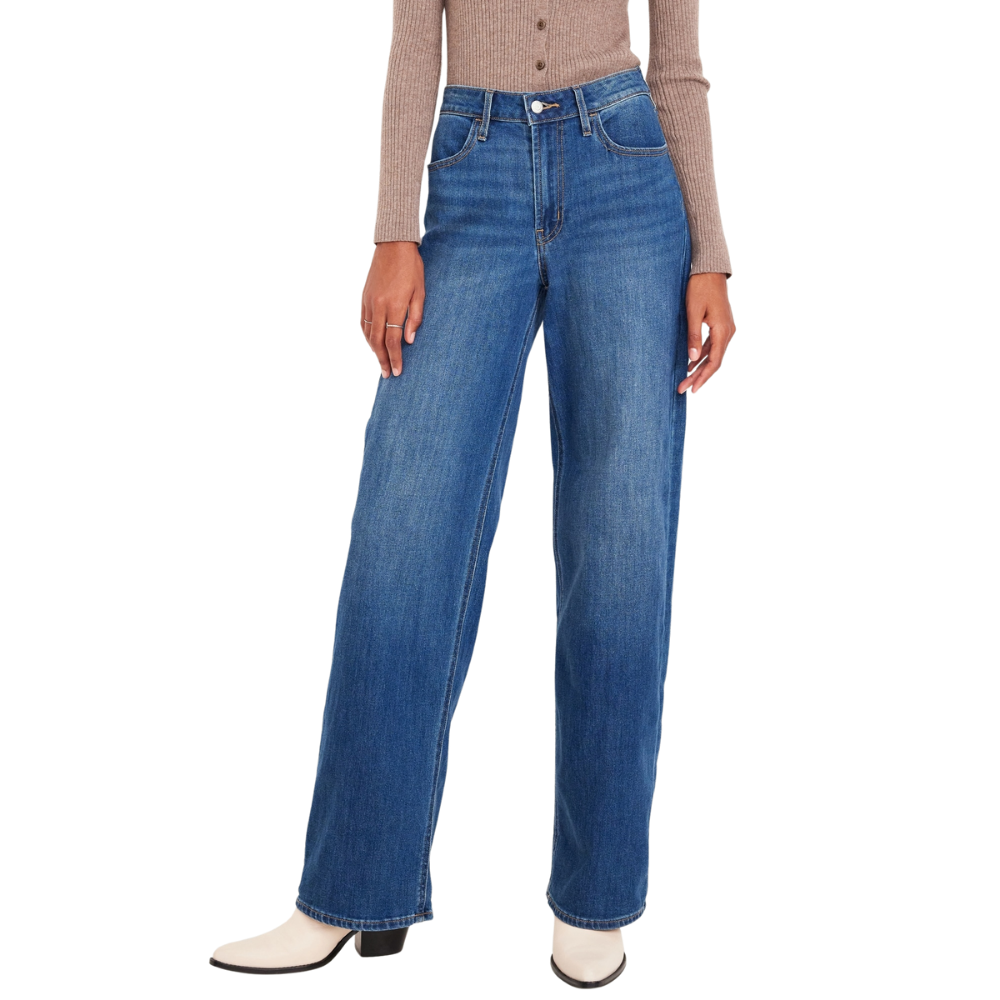 High Rise Wide Jeans-My Comfy PantHigh Rise Wide Jeans - Image 4